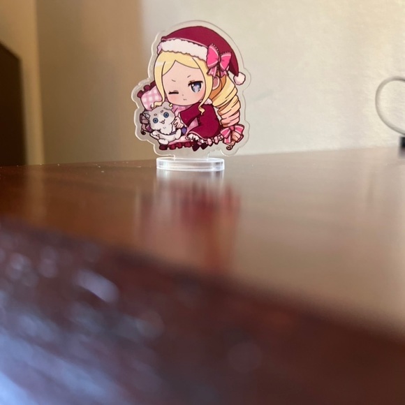Kawaii Re:Zero Acrylic Mini Stand Japanese Anime - Picture 3 of 5